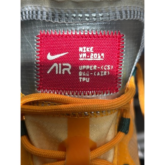 Nike Air Vapor Max Plus Shoes Men's Size 10.5 Orange low top sneakers AR6631-700 - Picture 6 of 12